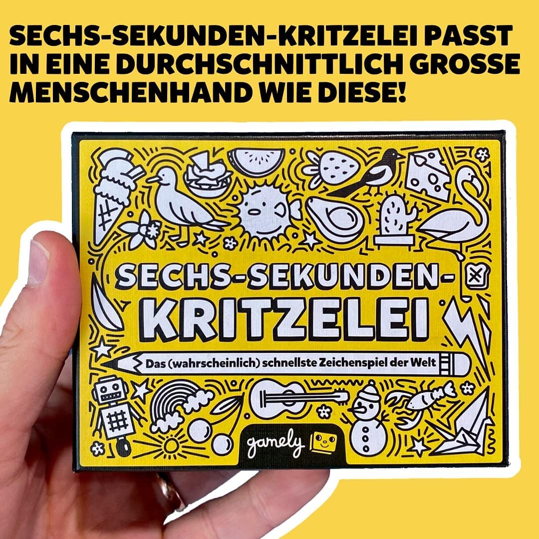 Thumbnail 4 de Gamely Sechs-Sekunden-Kritzelei Das Zeichenspiel