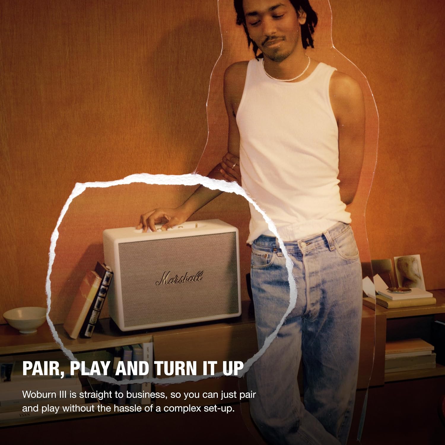 Detalle de Marshall Woburn III home speaker