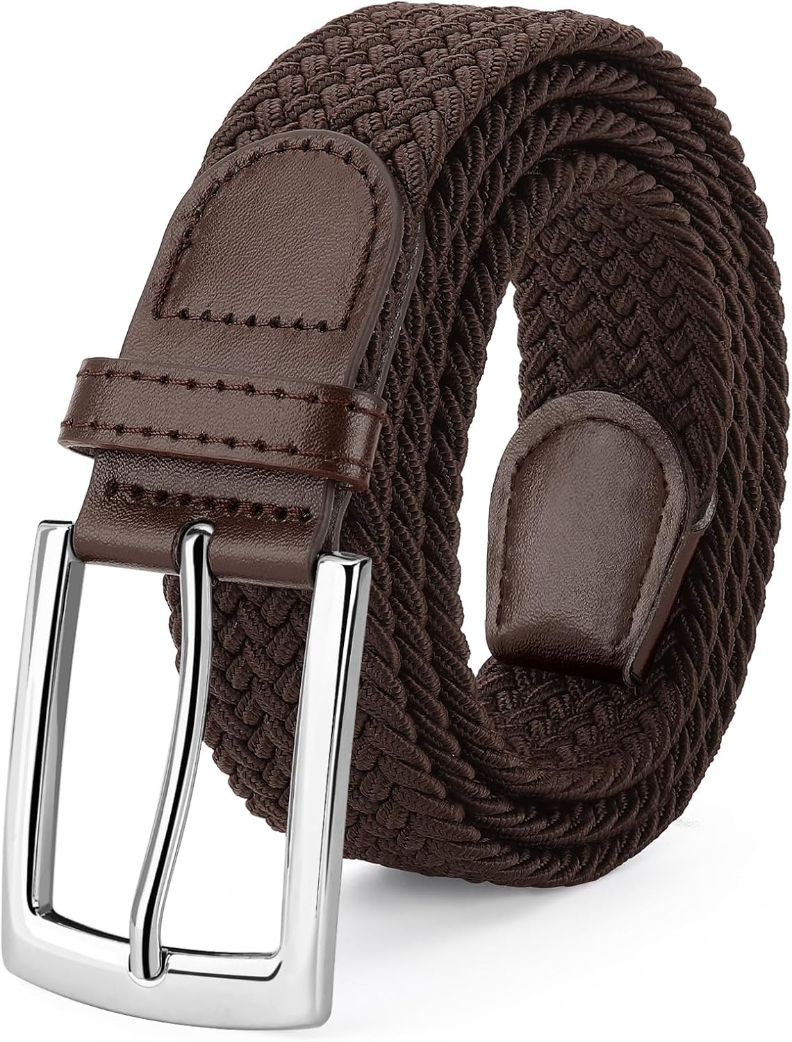 Thumbnail 6 de SUOSDEY Men's Braided Belt 1.3-Inch