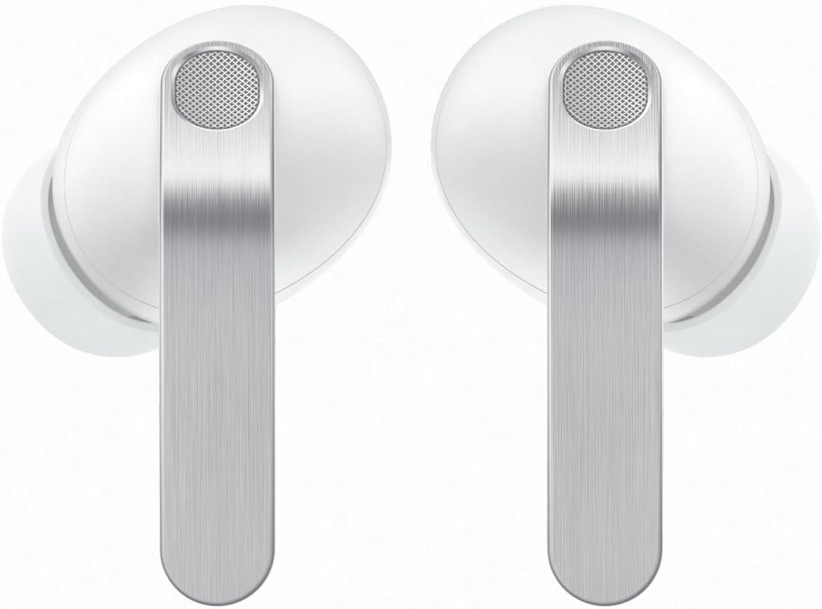 Detalle de Samsung Galaxy Buds4 Pro SM-R640NZWAXJP ワイヤレスイヤホン、ノイズキャンセリング・立体音響対応