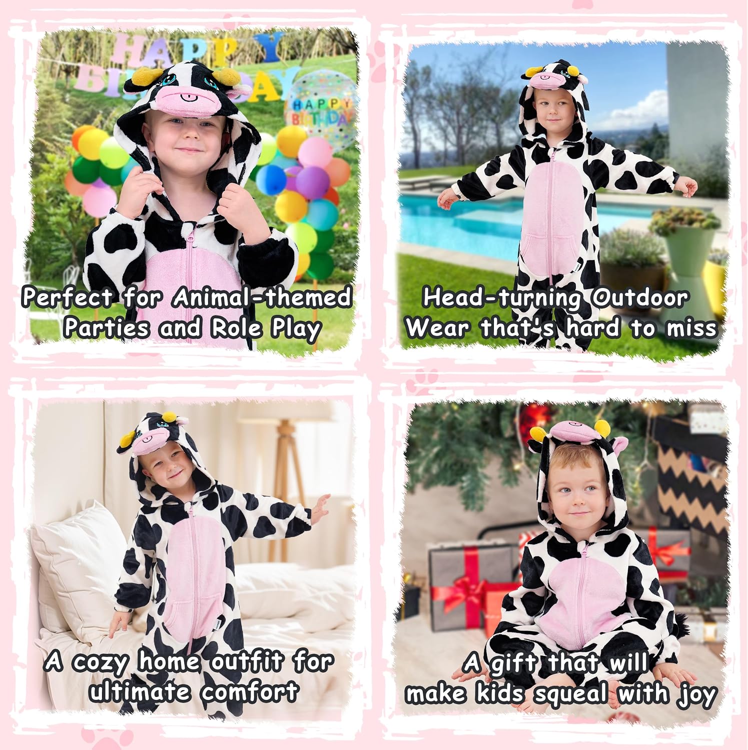 Thumbnail 4 de LOLANTA Baby Cow Costume Romper