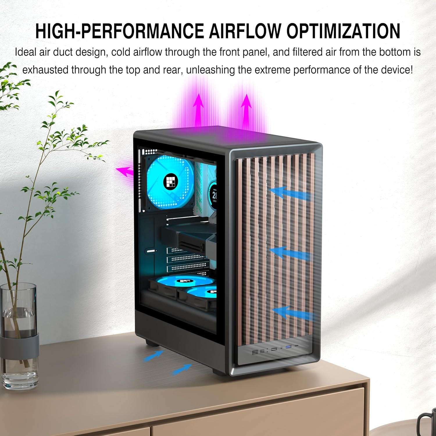 Detalle 2 de FOIFKIN M1 Case ATX Mid-Tower con Type-C