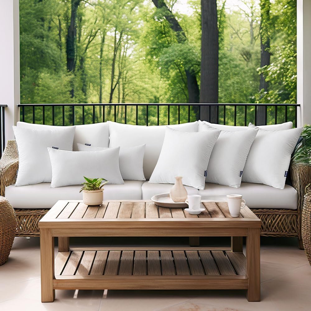 Detalle 1 de MIULEE Outdoor Pillow Inserts 26x26