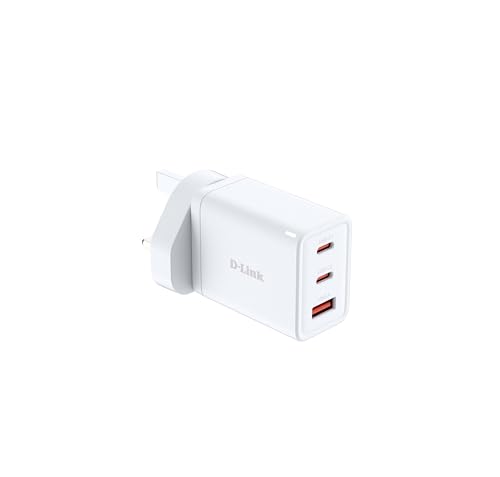 Thumbnail 12 de D-Link DCP-651 Cargador GaN 65W — 2x USB‑C y 1x USB‑A