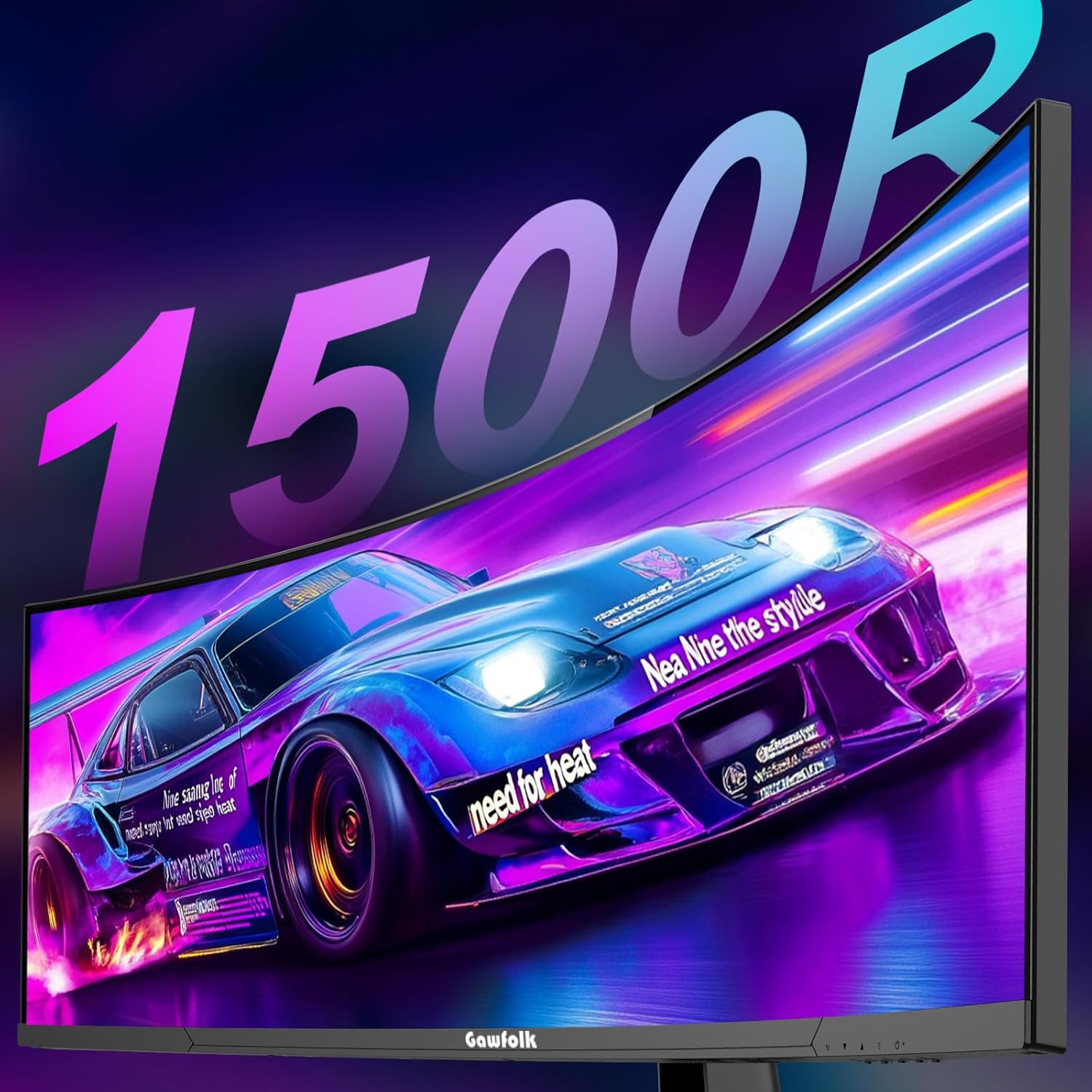 Thumbnail 6 de Gawfolk 44.5-inch Dual QHD curved gaming monitor (1500R) with 200Hz, RGB backlight and PBP/PIP