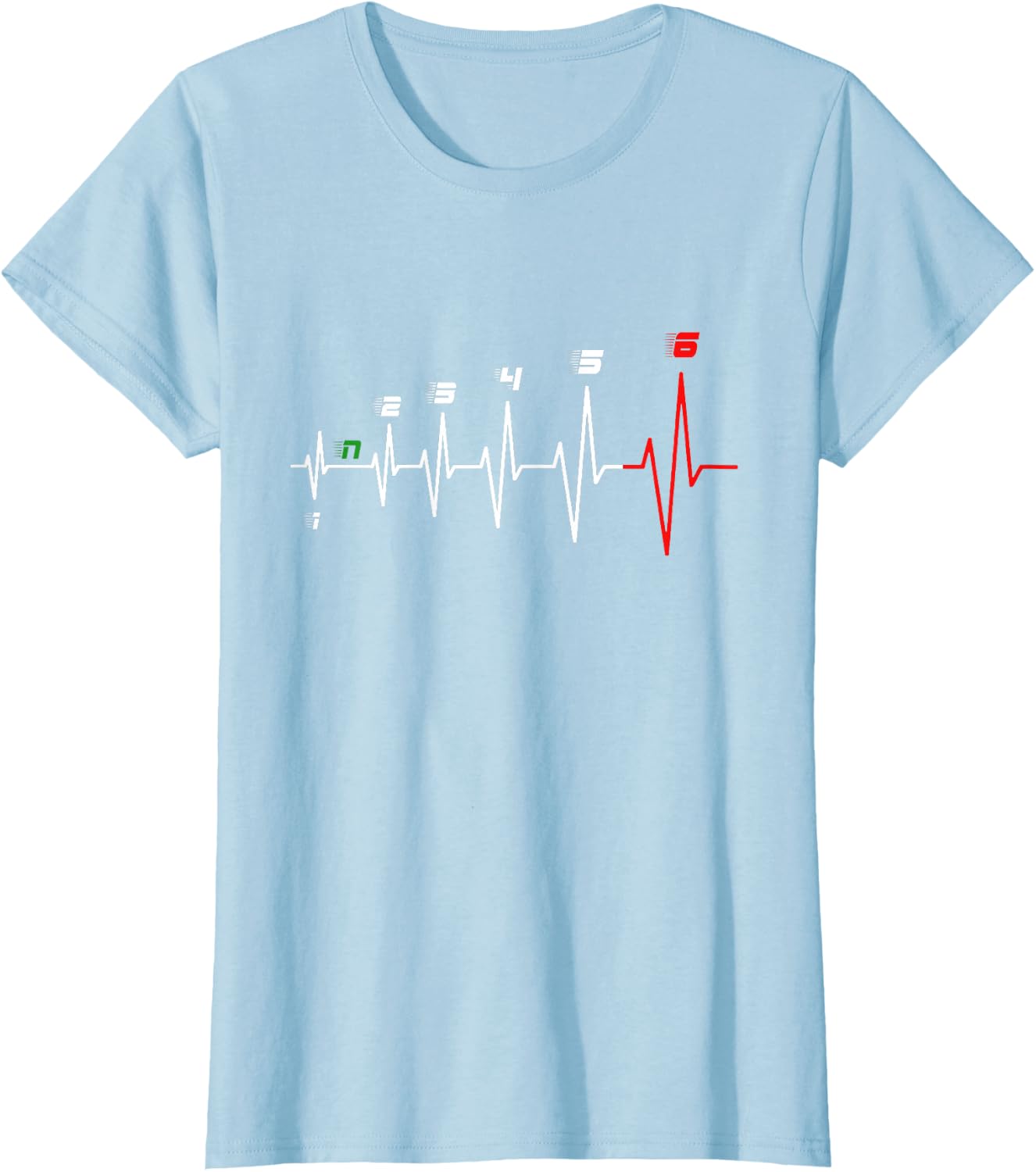 Thumbnail 5 de Moto Racing Heartbeat Camiseta para hombre