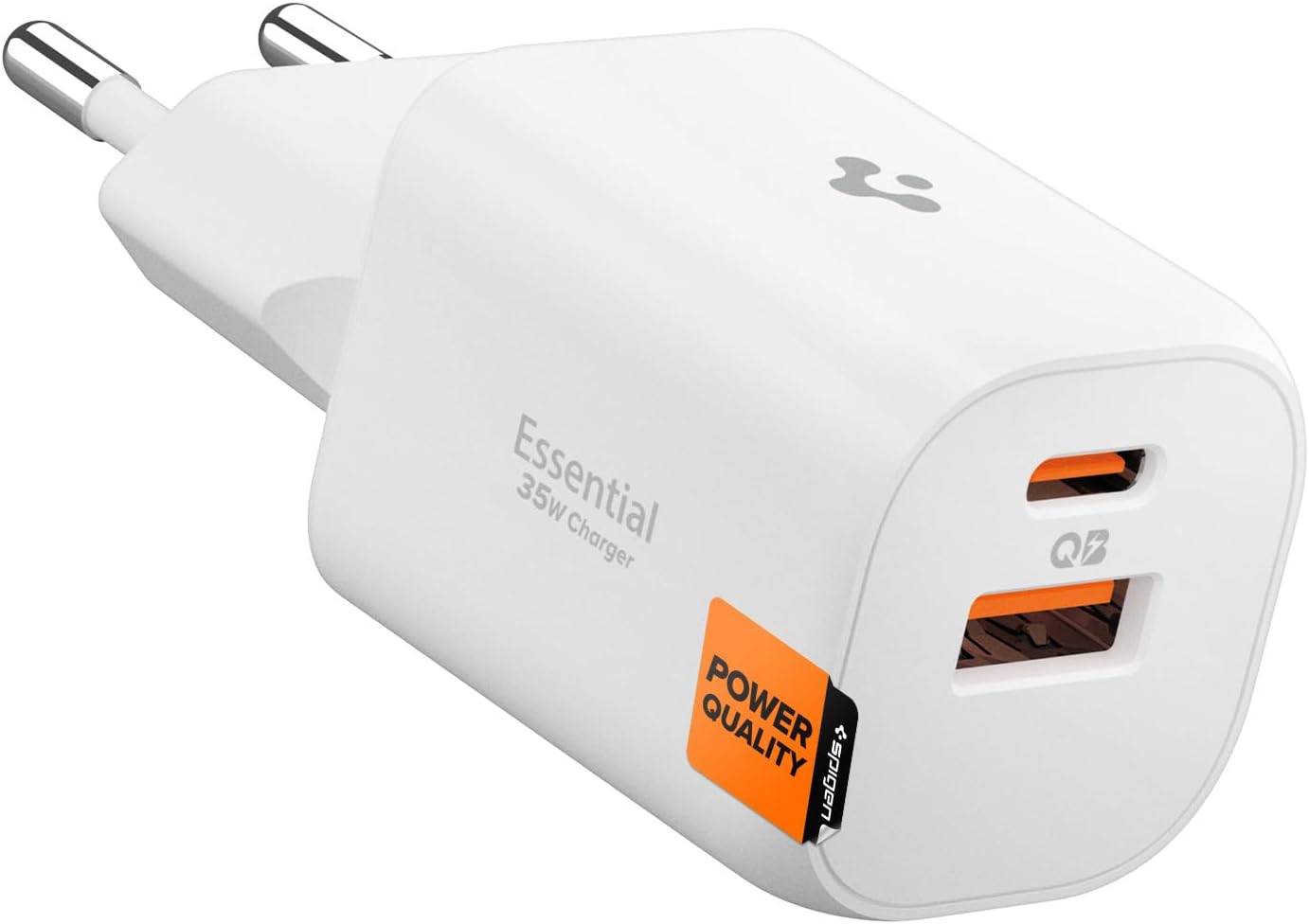 Detalle de Spigen ArcStation Essential 35W Caricatore auto USB-C 2 porte