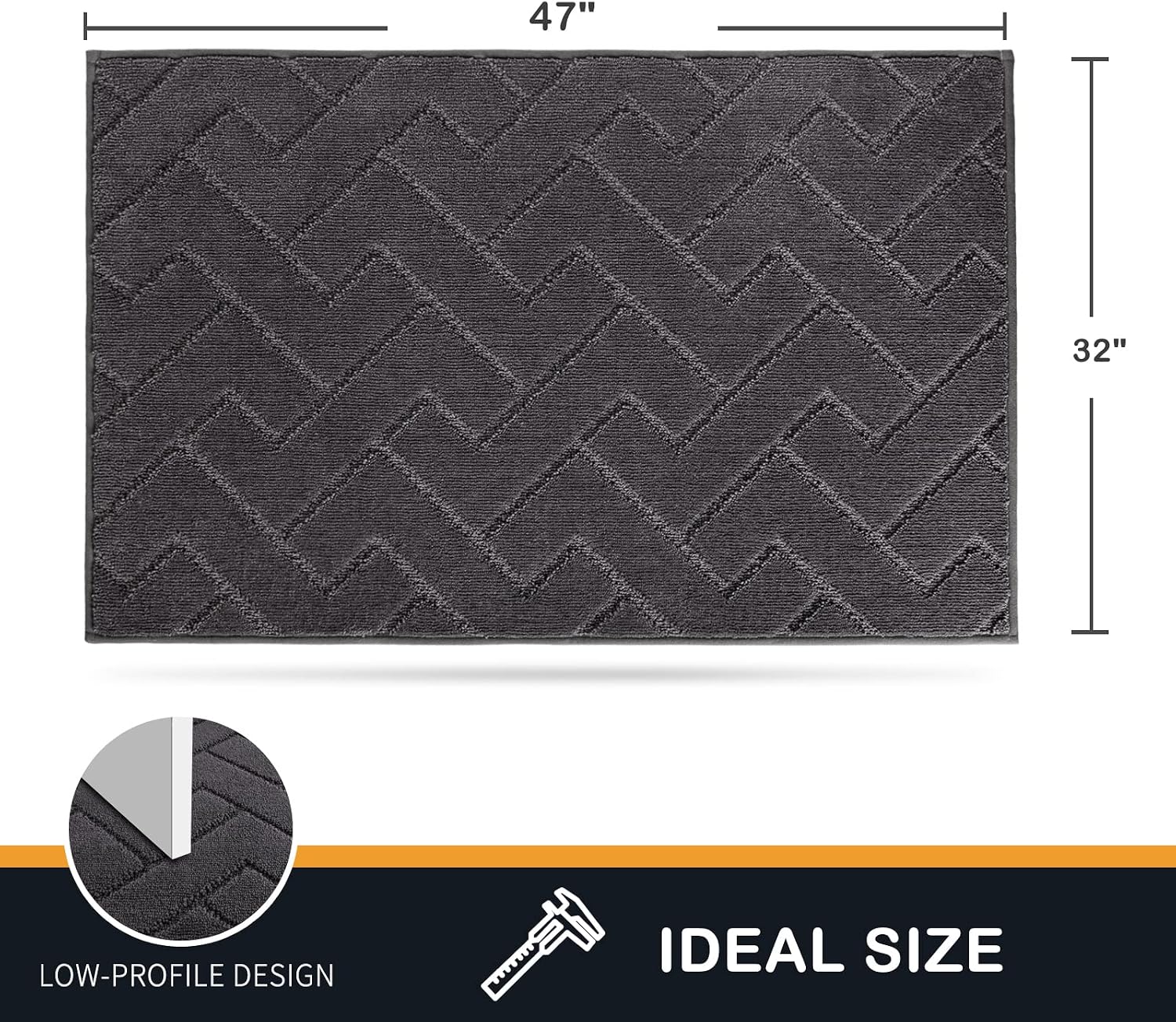 Thumbnail 1 de PURRUGS Dirt Trapping Door Mat 32x47