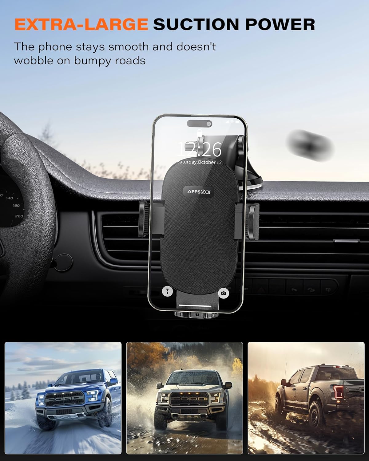 Thumbnail 3 de APPS2Car car phone holder 360° mount