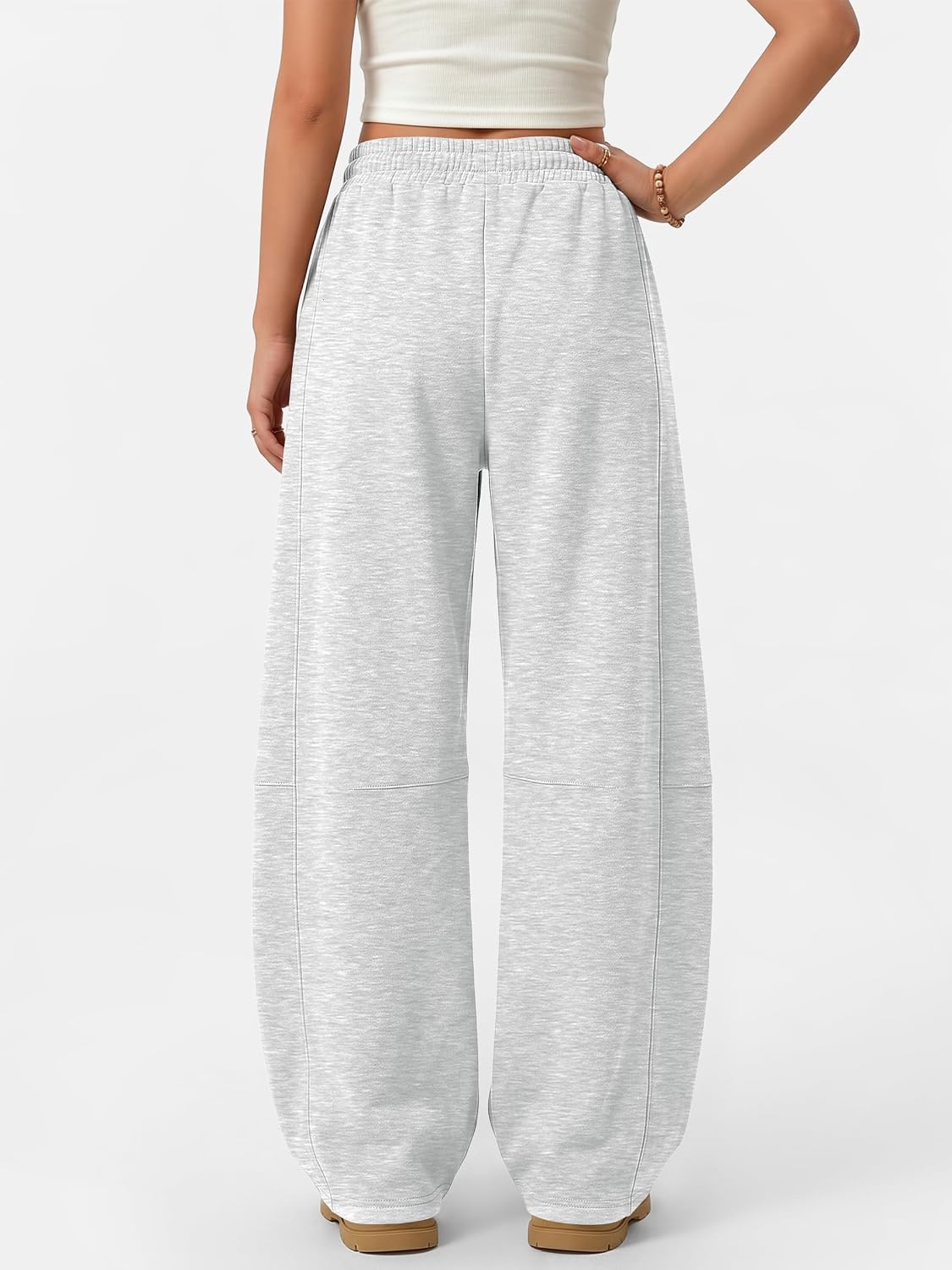 Detalle de Trendy Queen Fleece-Lined Women's Sweatpants