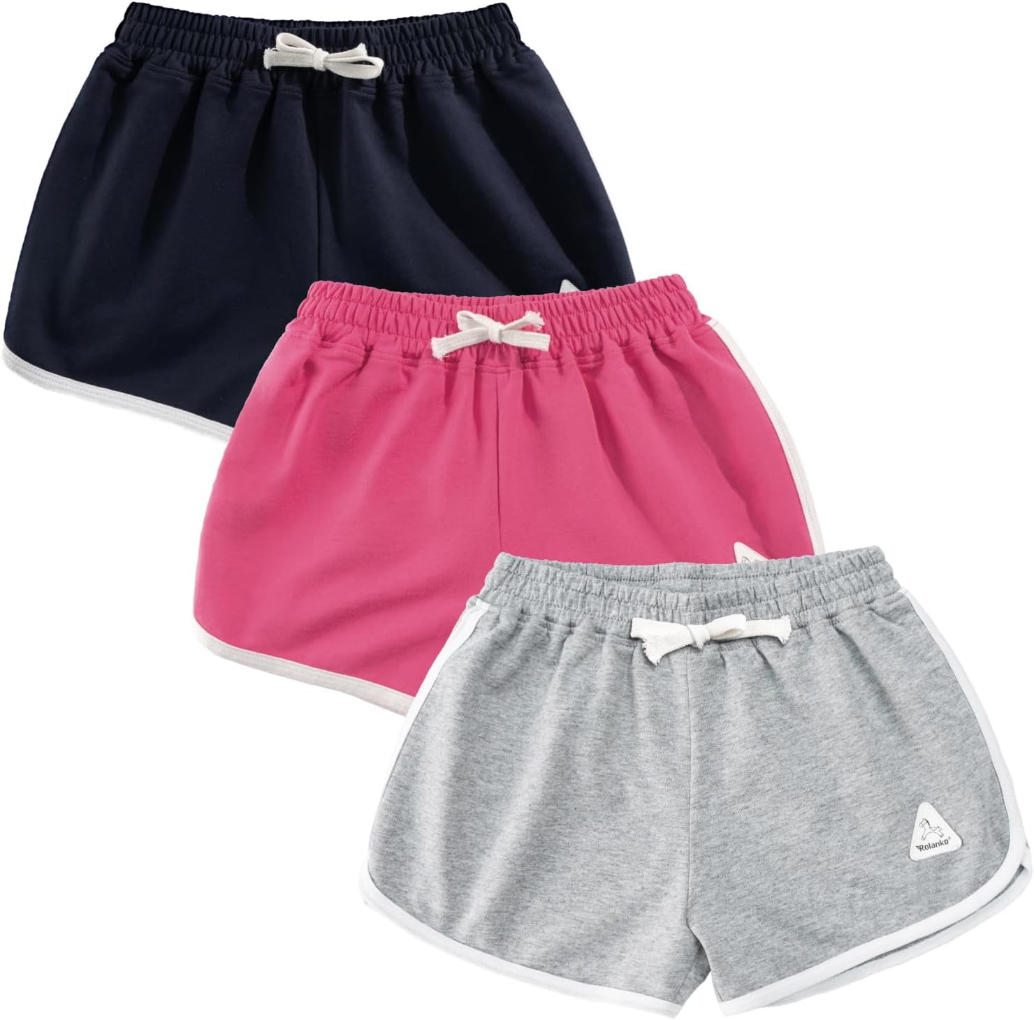 Thumbnail 6 de Rolanko Shorts fille sport coton été 🏃‍♀