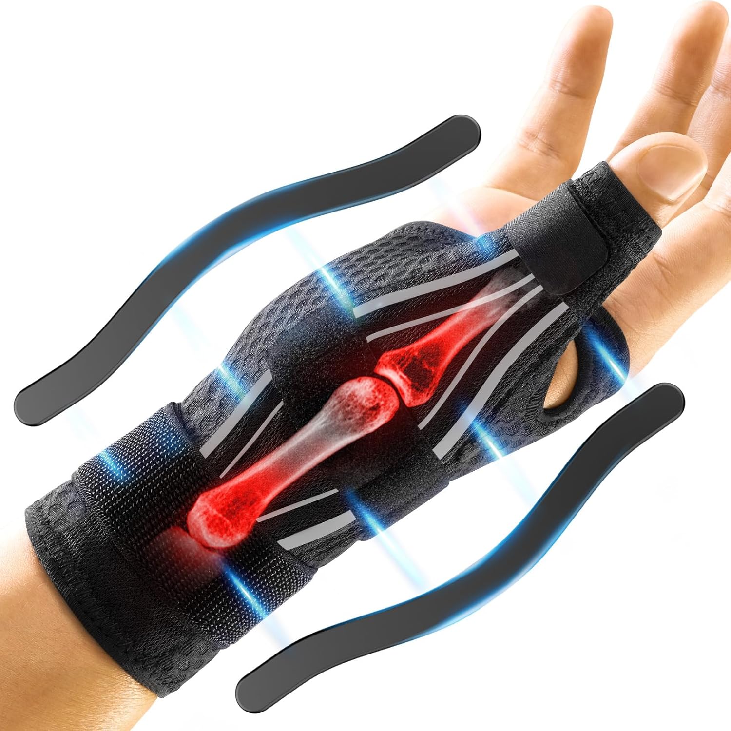 Detalle de FREETOO Thumb Spica Splint S/M for Trigger Thumb 🩺
