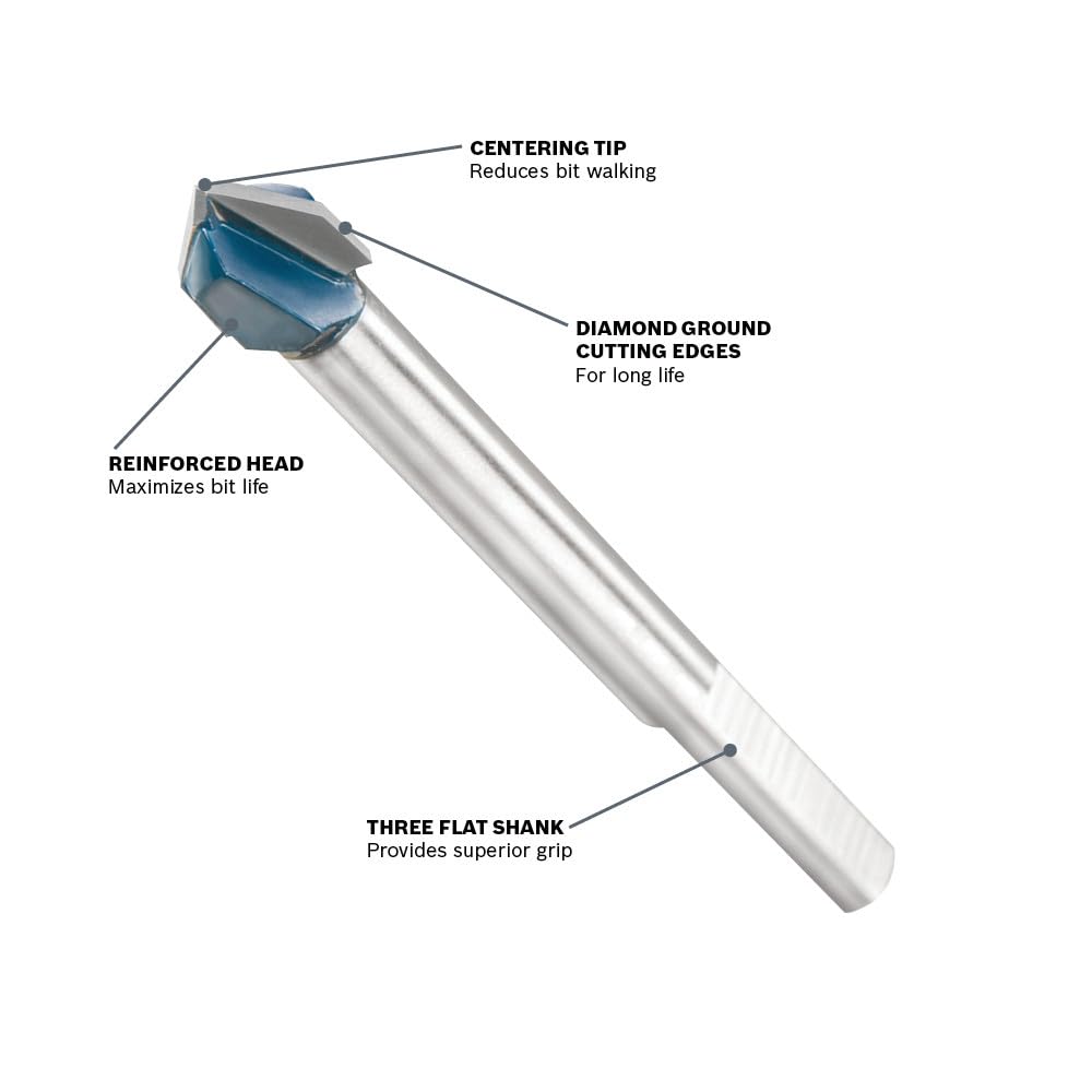 Thumbnail 2 de Bosch Glass and Tile Bit Set GT3000