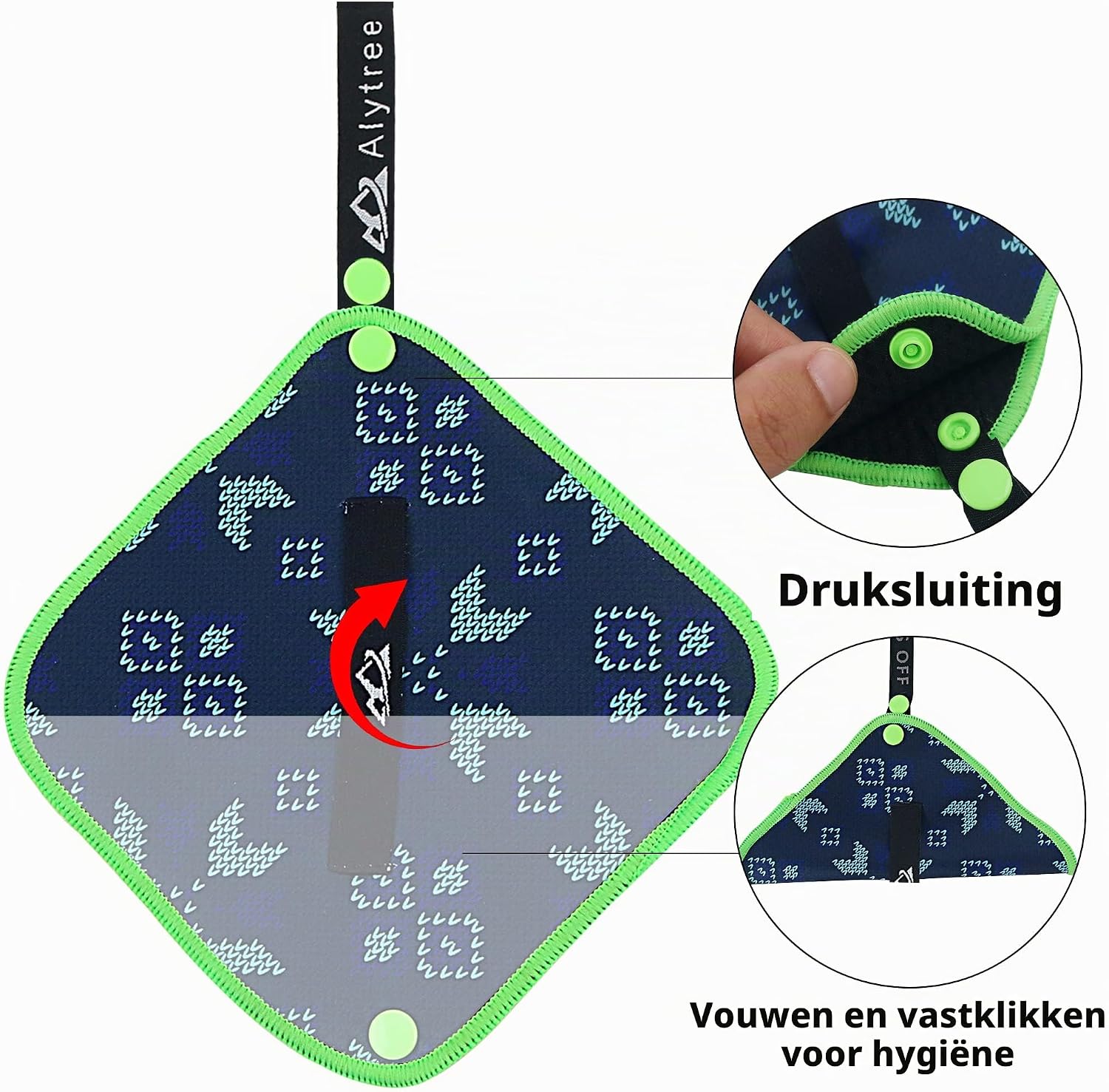 Thumbnail 6 de Alytree 2Pcs-Pee rag B plasdoek, herbruikbaar en zilvergeïmpregneerd