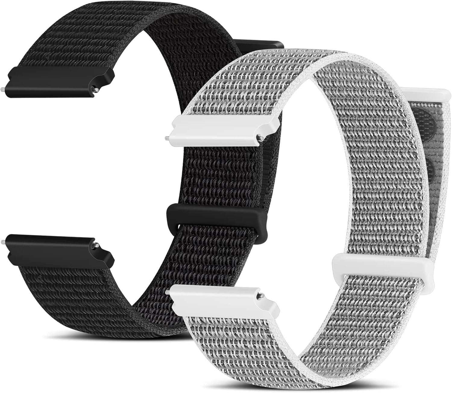 Detalle de Huamanlou Nylon Uhrenarmband 22 mm Schnellverschluss
