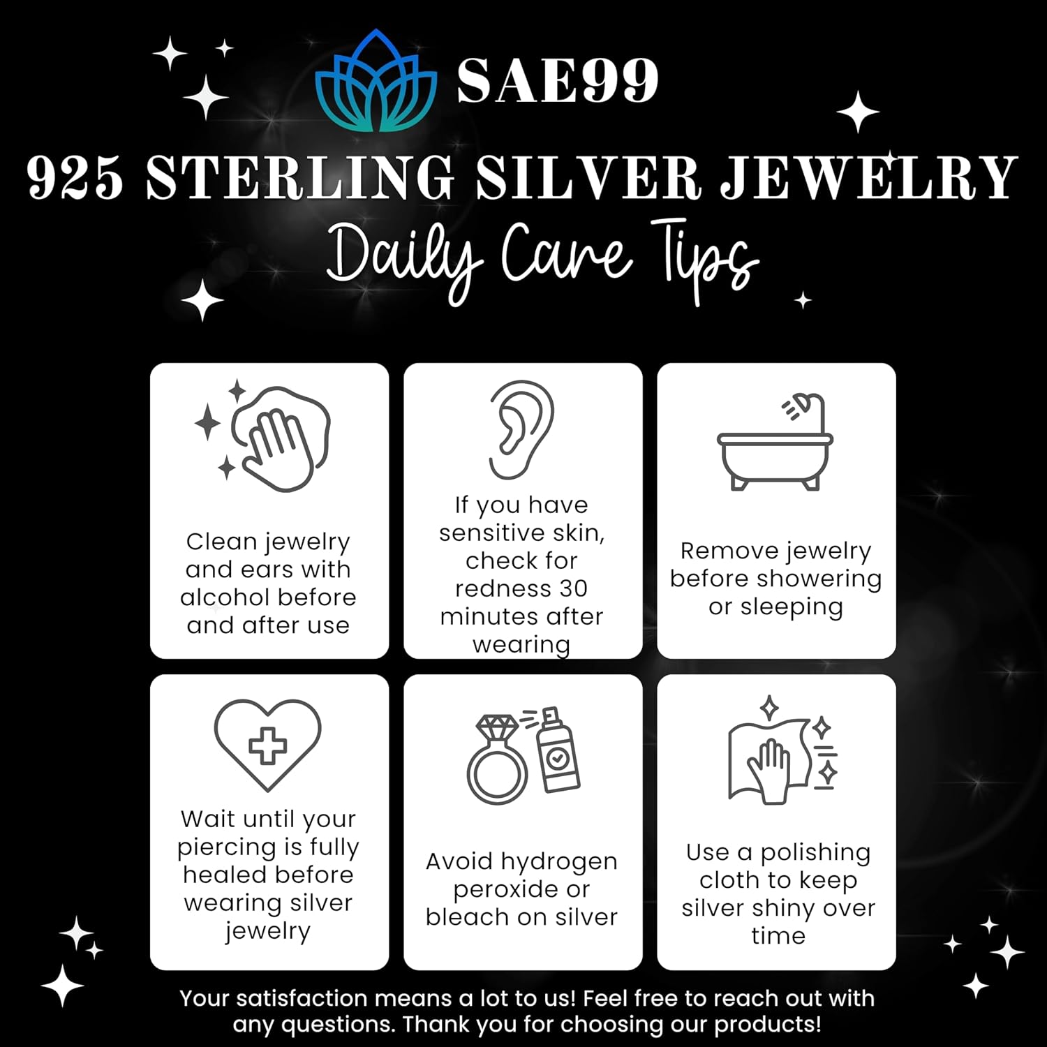 Detalle de Lotus Flower Stud Earrings in 925 Sterling Silver
