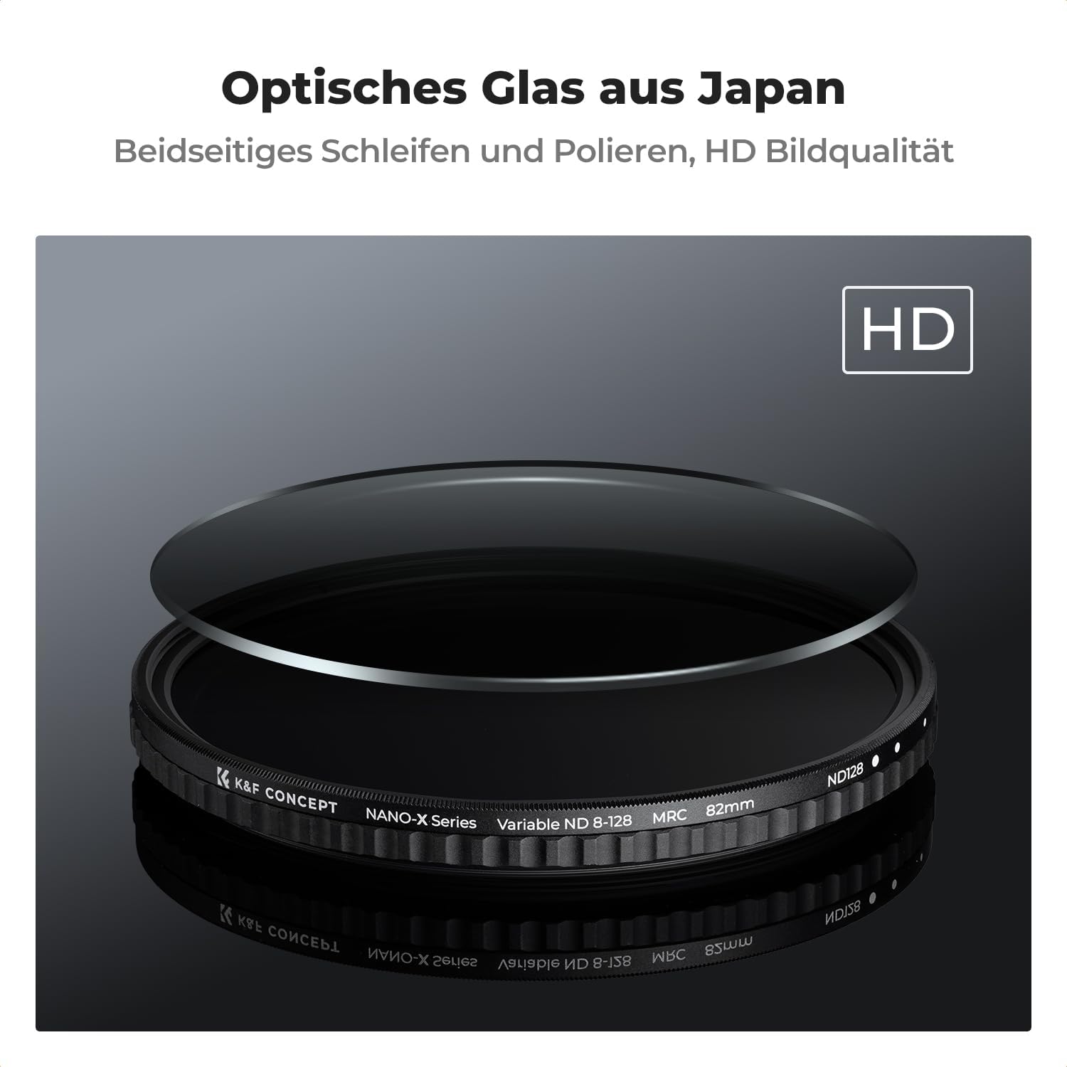 Thumbnail 6 de K&F CONCEPT Variabler ND 52mm ND8-128