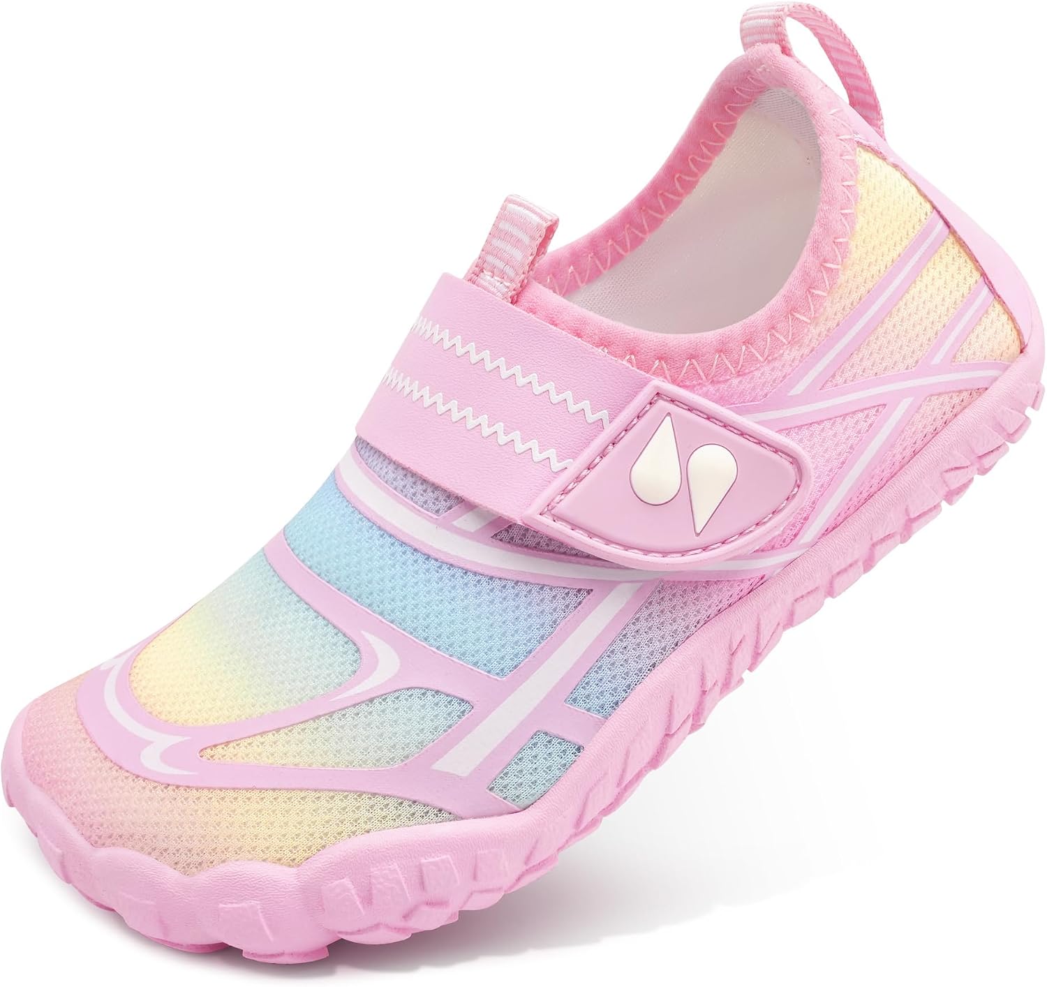 Detalle de Stelle Kids Water Shoes Wide Toe Box – Barefoot Quick-Dry Non-Slip Aqua Shoes for Boys, Girls, Toddlers