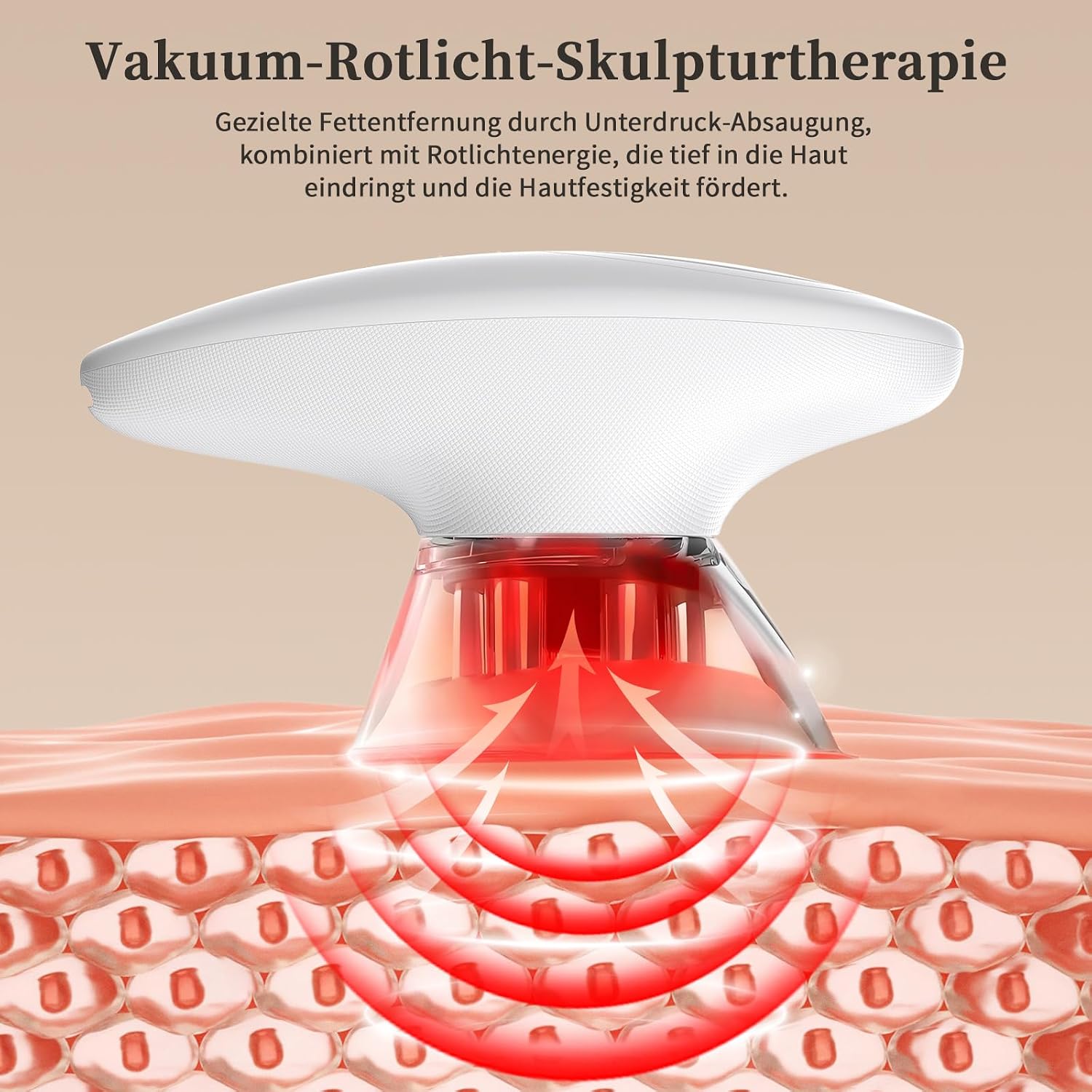 Thumbnail 5 de Ehomfory 3in1 Schröpfmassagegerät – Lymphdrainage, EMS & Rotlicht für Gesicht und Körper