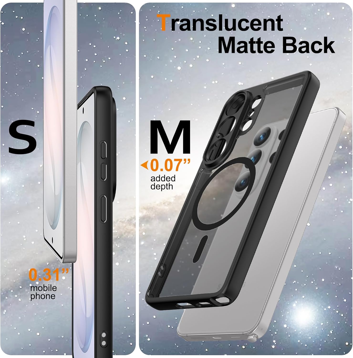 Thumbnail 6 de Samsung Galaxy S26 Ultra Case with Magnetic Shockproof Protection, MagSafe Compatibility and Screen Protectors