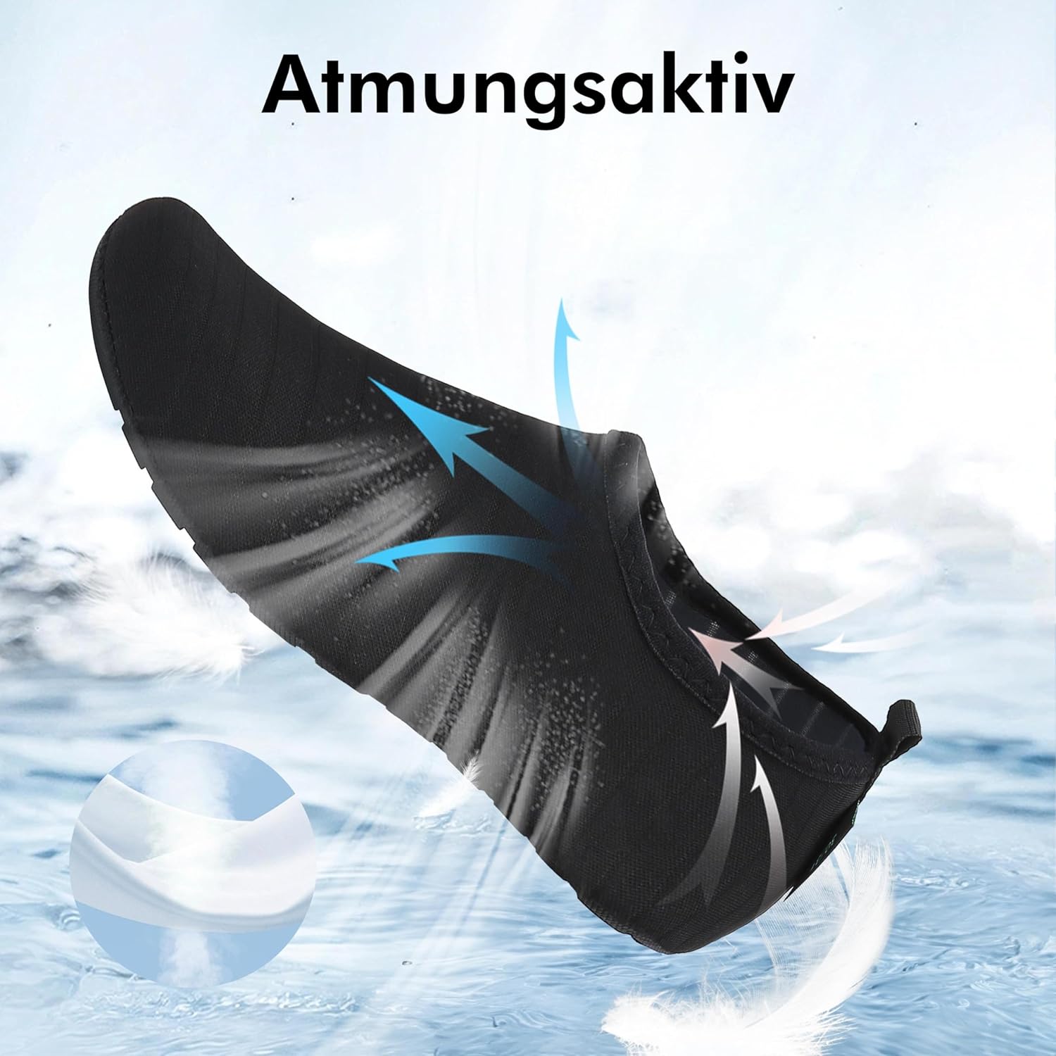 Thumbnail 4 de SAGUARO Scarpe da Scoglio - Asciugatura Rapida, Antiscivolo e Leggere (Taglie 36–47)