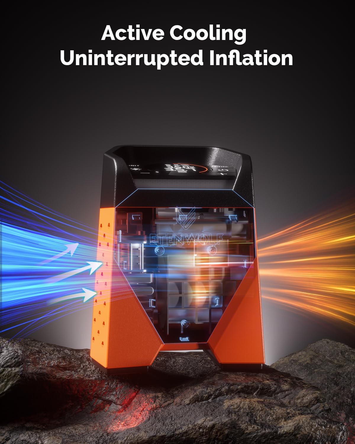 Thumbnail 3 de ETENWOLF ZEPHYR S3 Tire Inflator 160 PSI