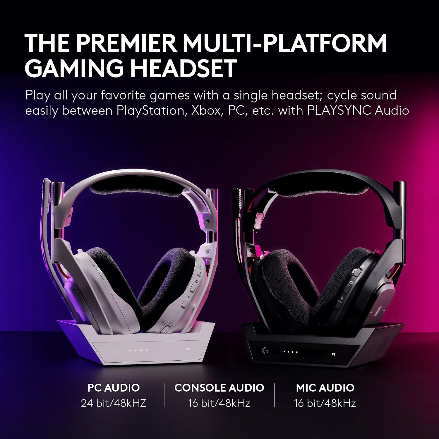 Detalle de Logitech G Astro A50 Wireless Gaming Headset (Multi-Platform)