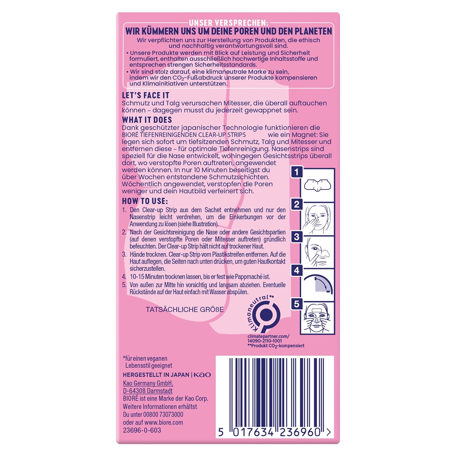 Thumbnail 1 de Biore Tiefenreinigende Clear-Up Strips – 14er Kombi für Gesicht und Nase