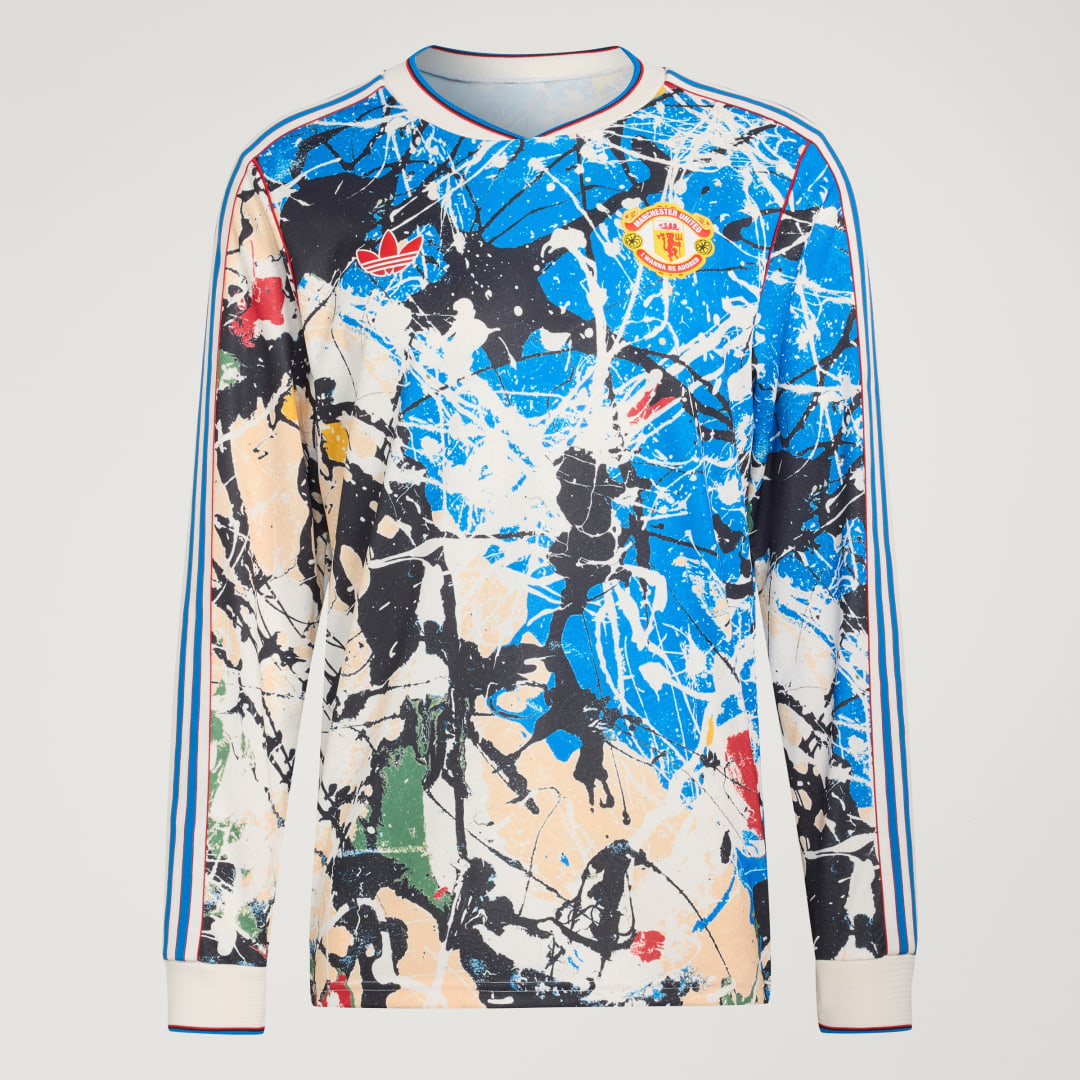 Detalle 2 de Camiseta manga larga Manchester United Stone Roses – Adidas