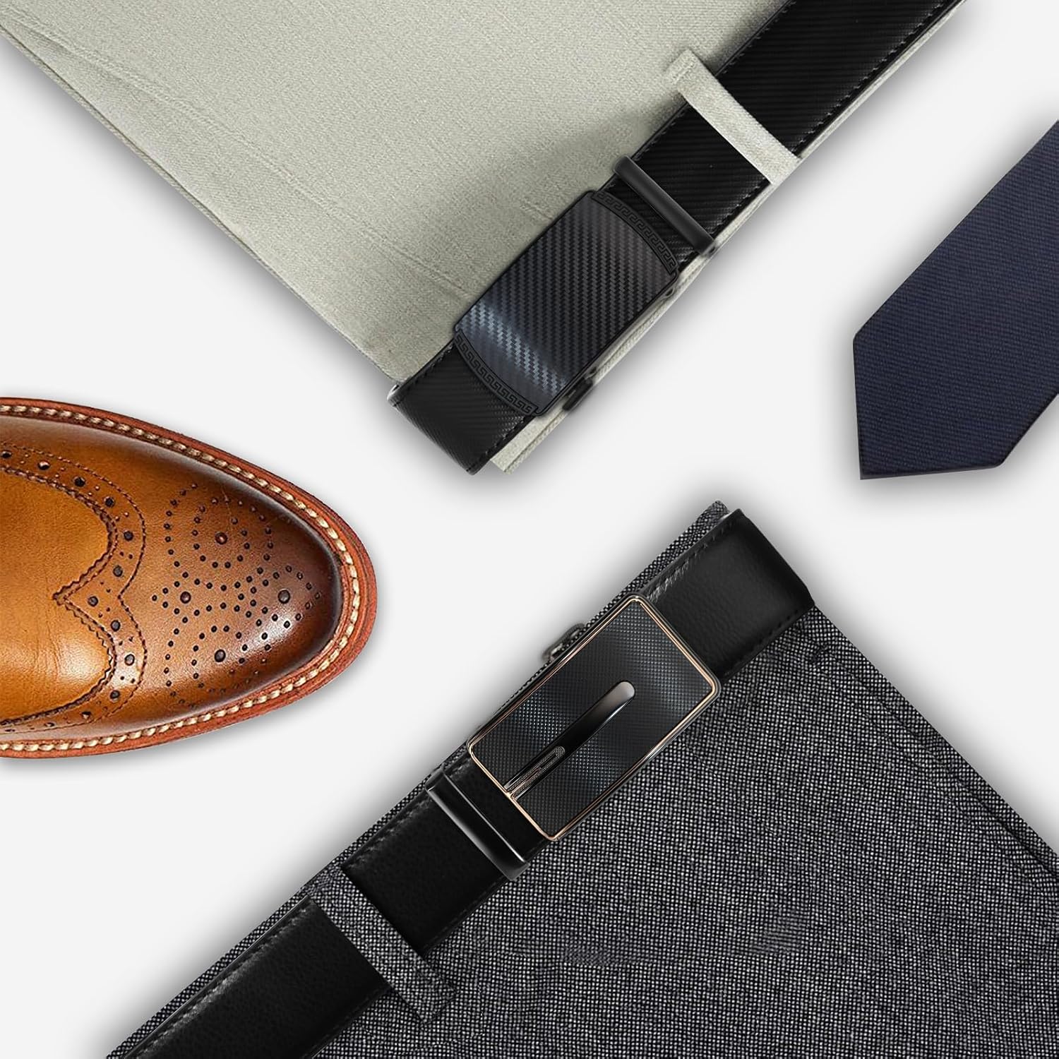 Thumbnail 5 de TANGCHAO Gürtel Herren 35mm Ratschengürtel 👔