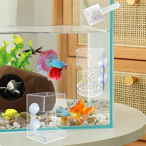 Thumbnail 5 de Acrylic Automatic Feeding Ring for Fish Tank ๐ฃ