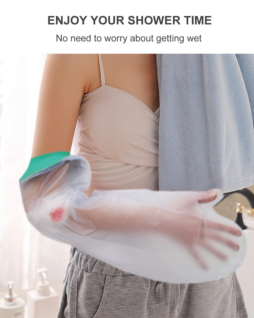 Thumbnail 5 de EuyiHlybt Cast Cover for Shower Arm ⌀ Waterproof Cast Cover