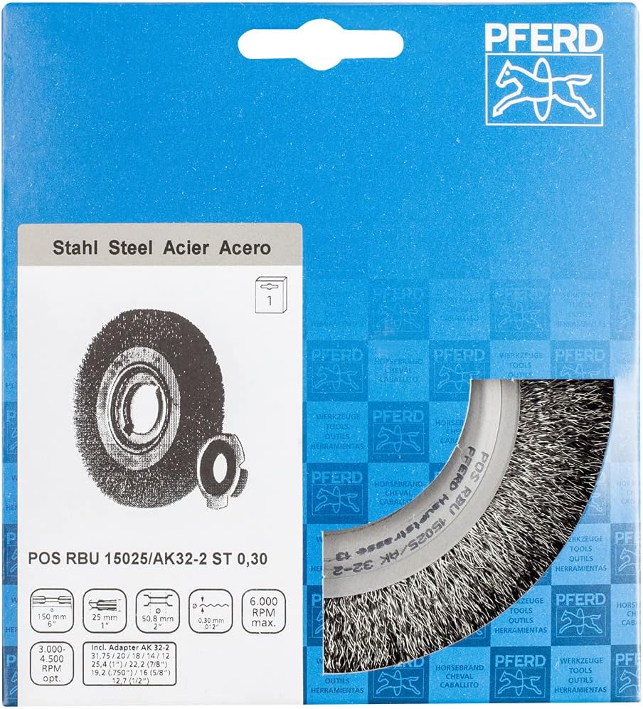 Thumbnail 1 de PFERD 43701209 Brosse métallique ronde