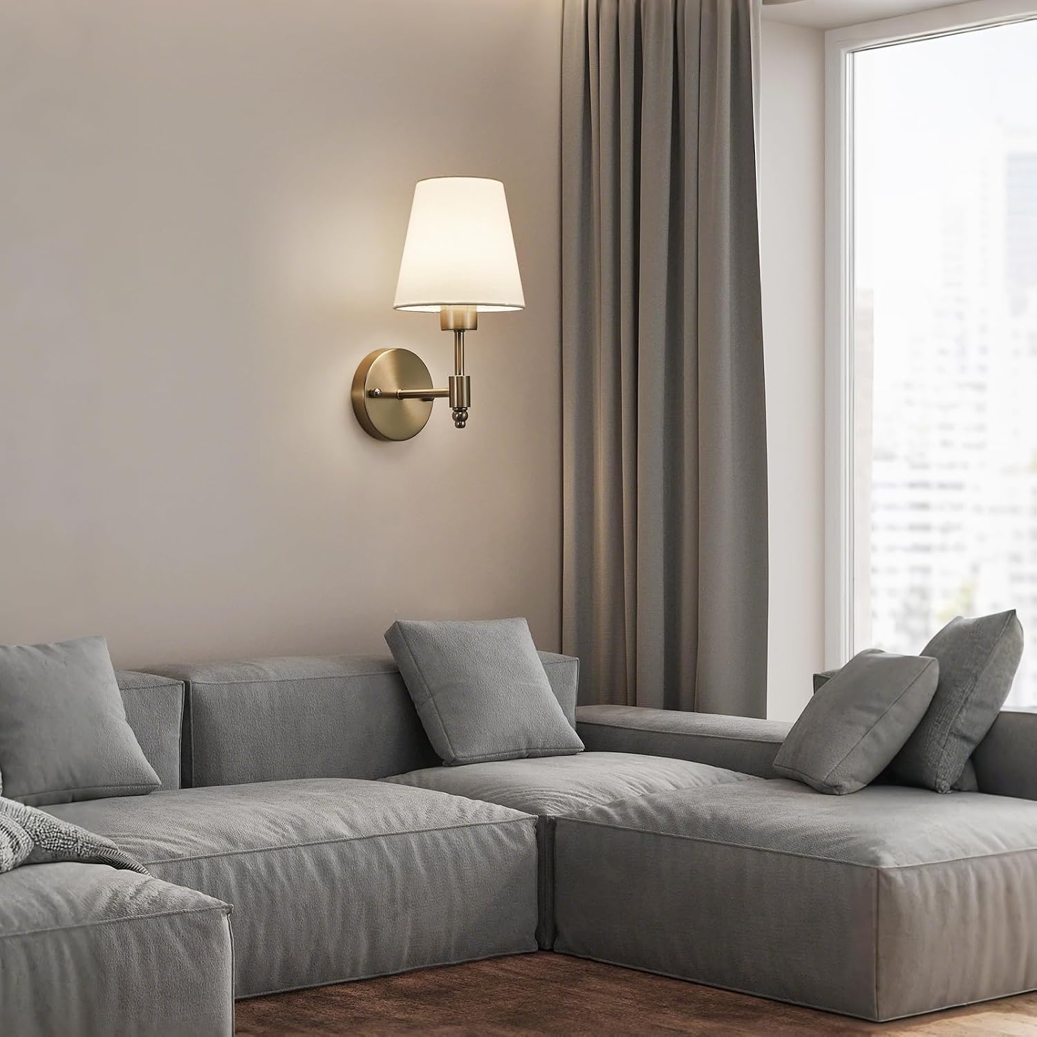 Thumbnail 6 de HARPER LIVING Battery Operated Wall Lights Set