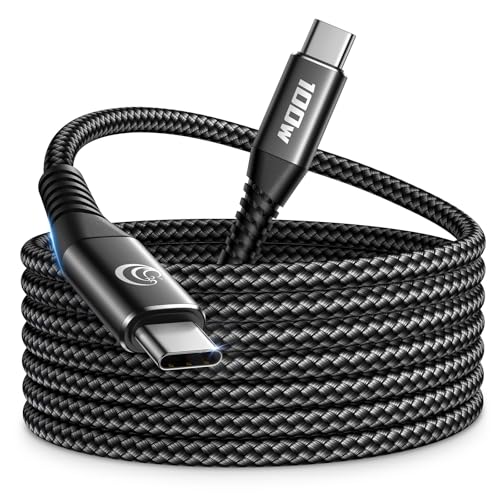 Detalle de Cavo USB-C 3M 100W Cavetto Yosou: Ricarica rapida e trasferimenti affidabili