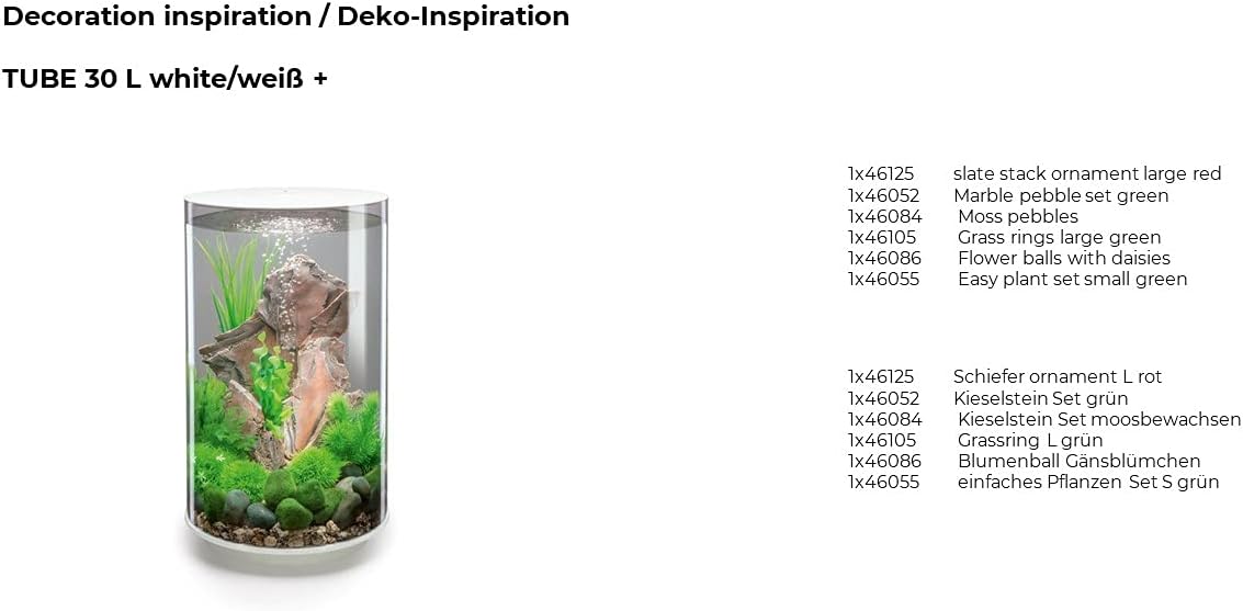 Thumbnail 2 de biOrb Boule végétale à pâquerettes – plante décorative artificielle pour aquarium