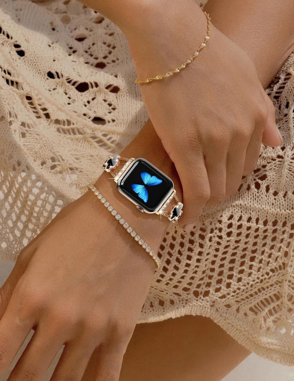 Thumbnail 4 de CTYBB Bling Diamond 40mm Apple Watch band