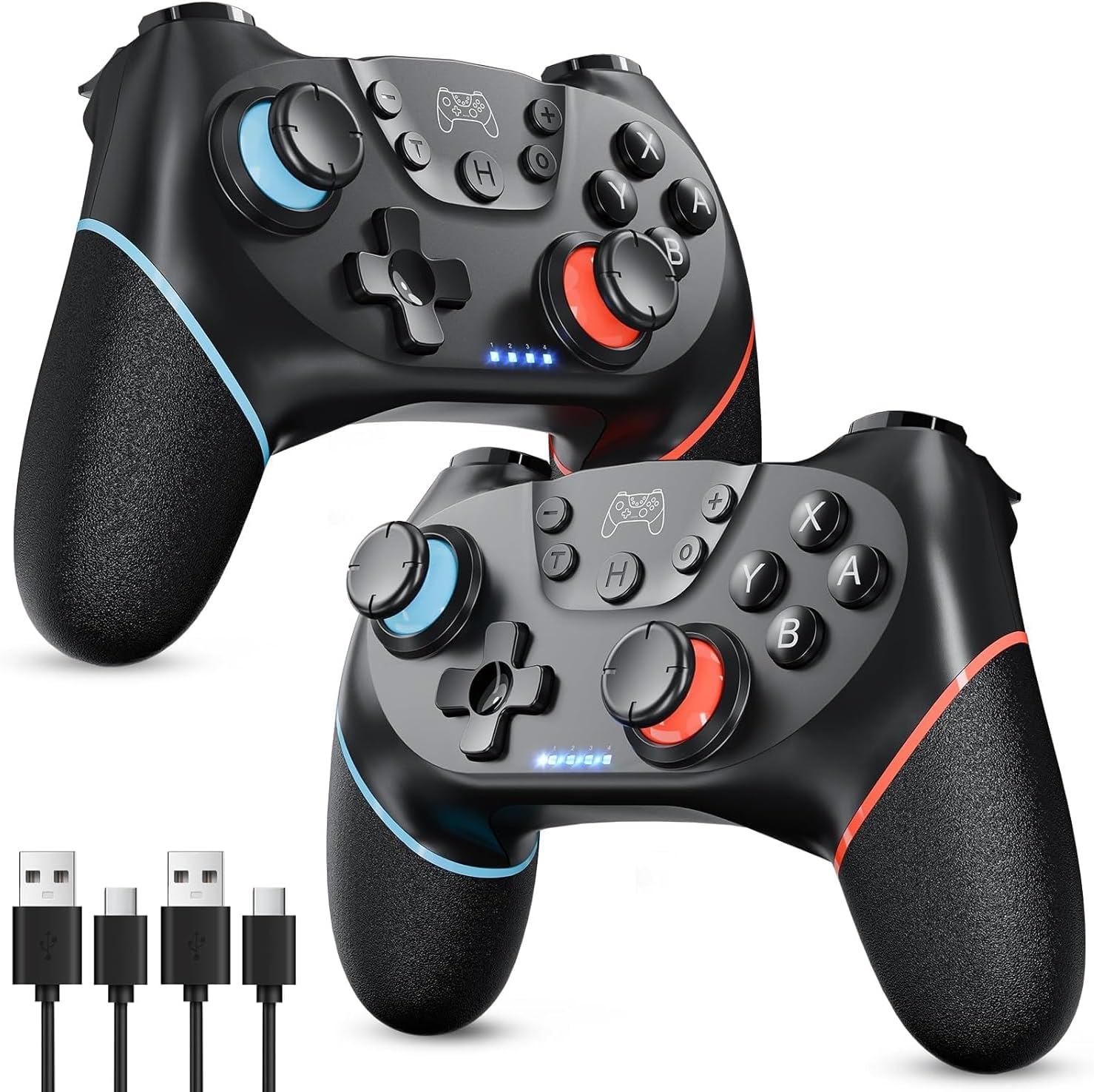 Thumbnail 4 de Sefitopher Wireless Pro Controller for Nintendo Switch & PC (Turbo, Dual Vibration, Gyro)