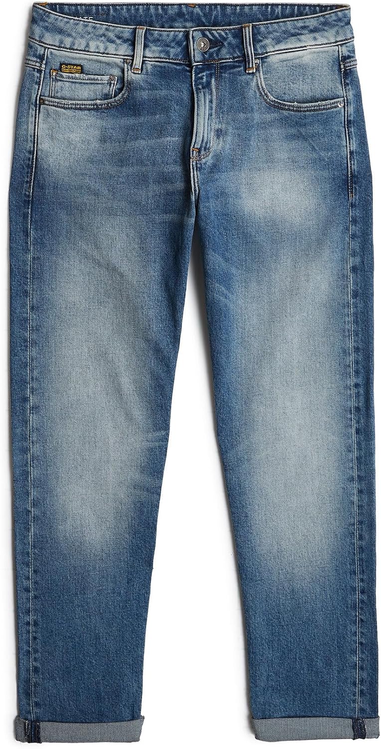Detalle de G-STAR RAW Damen Kate Boyfriend Jeans – Low Rise, gerades Bein