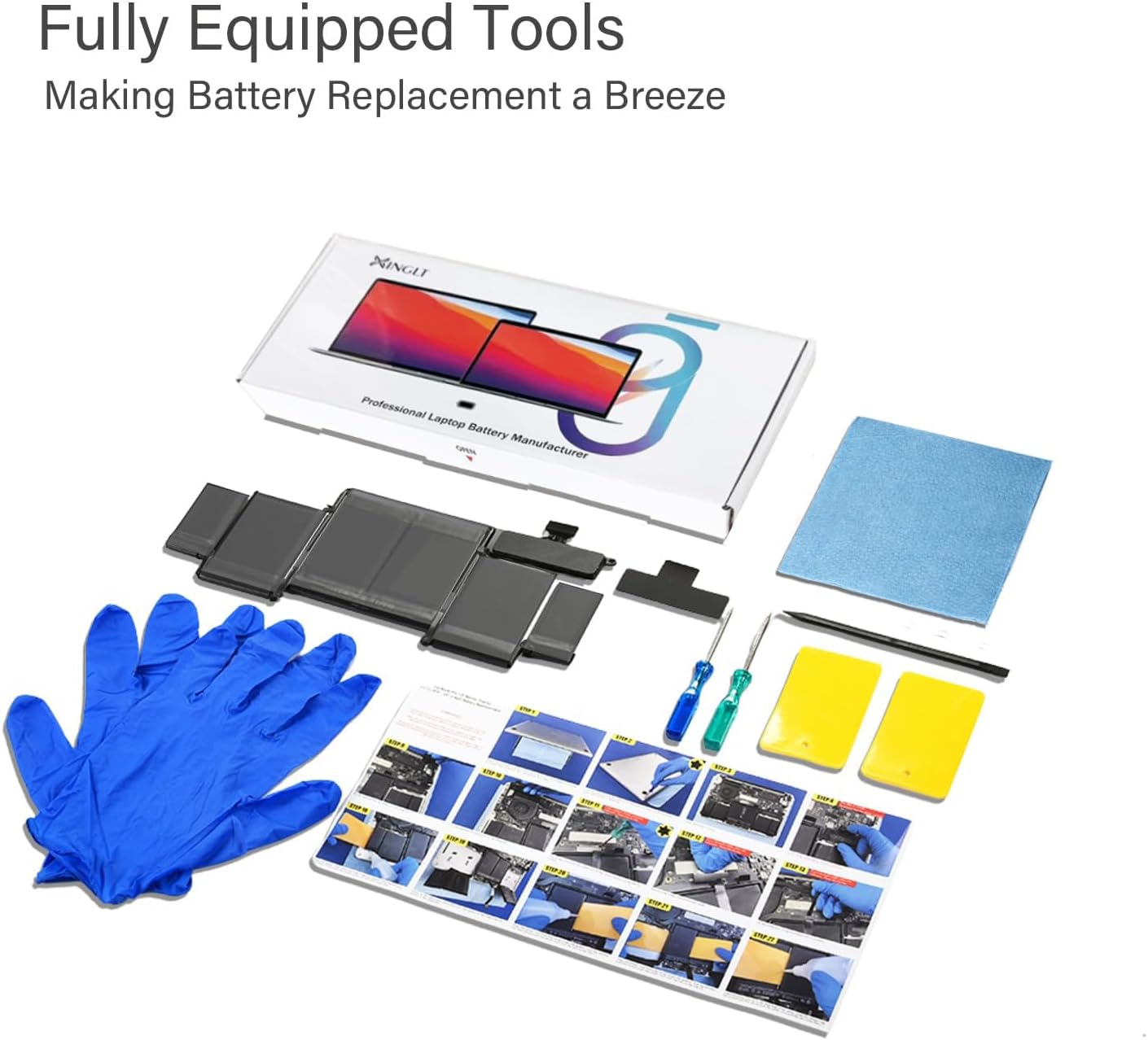 Thumbnail 1 de XINGLT A1582 A1502 Battery Replacement for 13-inch MacBook Pro