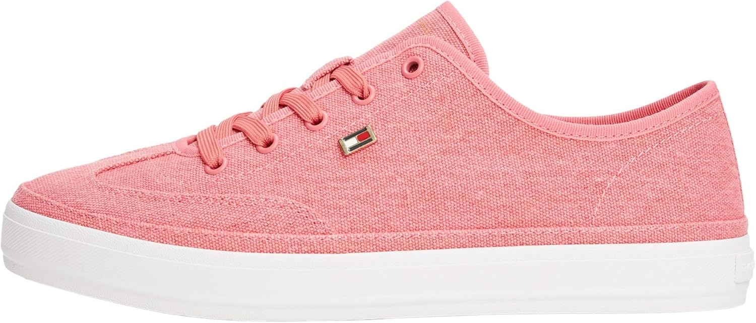 Detalle de Tommy Hilfiger Washed Canvas Vulc Sneaker 60% coton