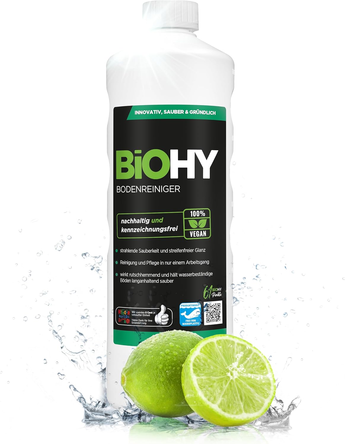 Detalle de BiOHY Bodenreiniger 1 l Konzentrat für Böden