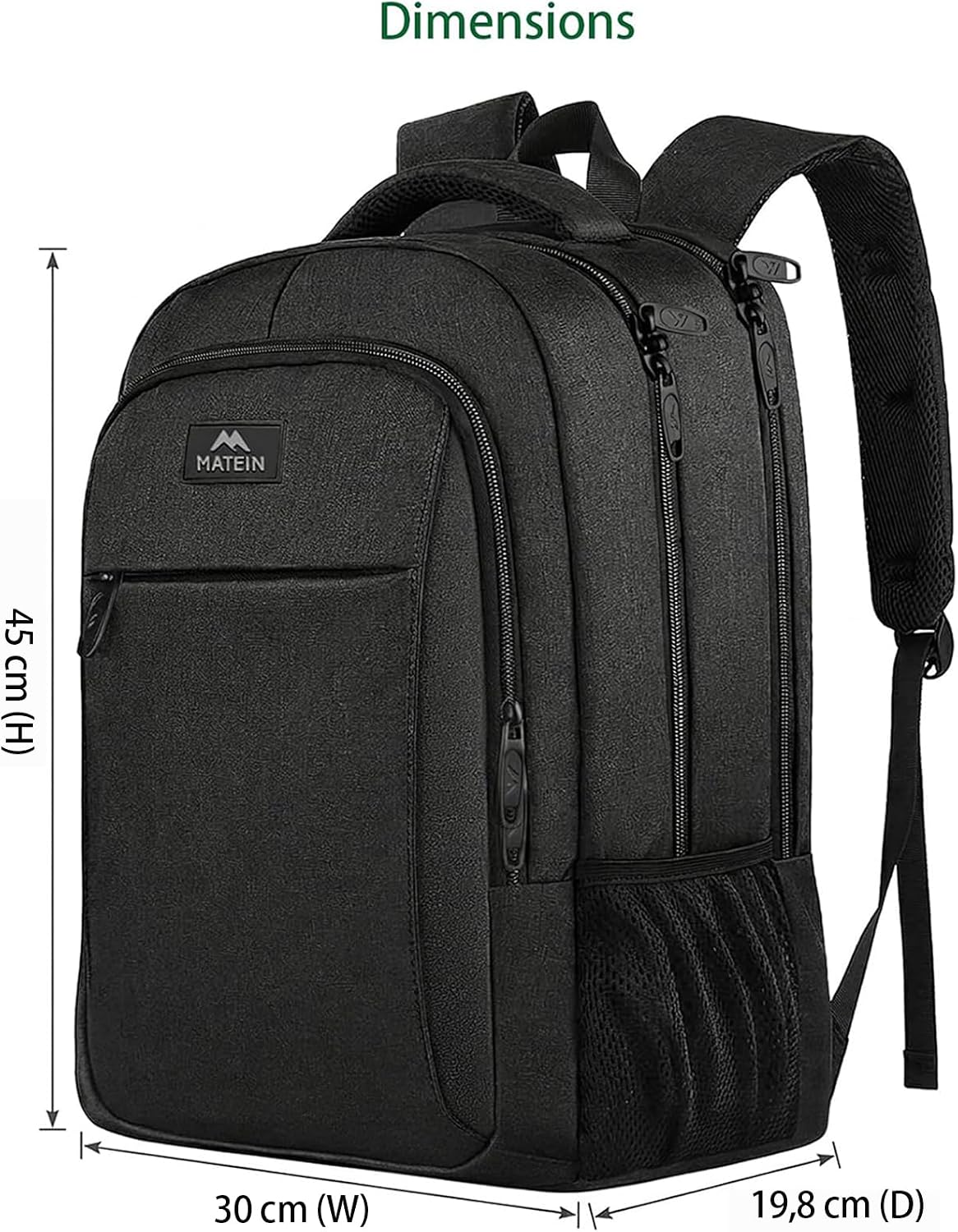 Thumbnail 2 de MATEIN Mochila Antirrobo Impermeable para 15.6" Laptop 💼