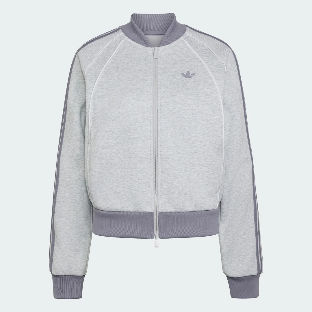 Detalle 2 de CHAQUETA DEPORTIVA Adidas Gris