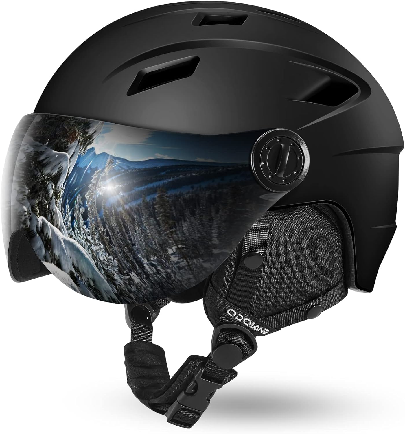 Odoland Ski Helmet with Visor