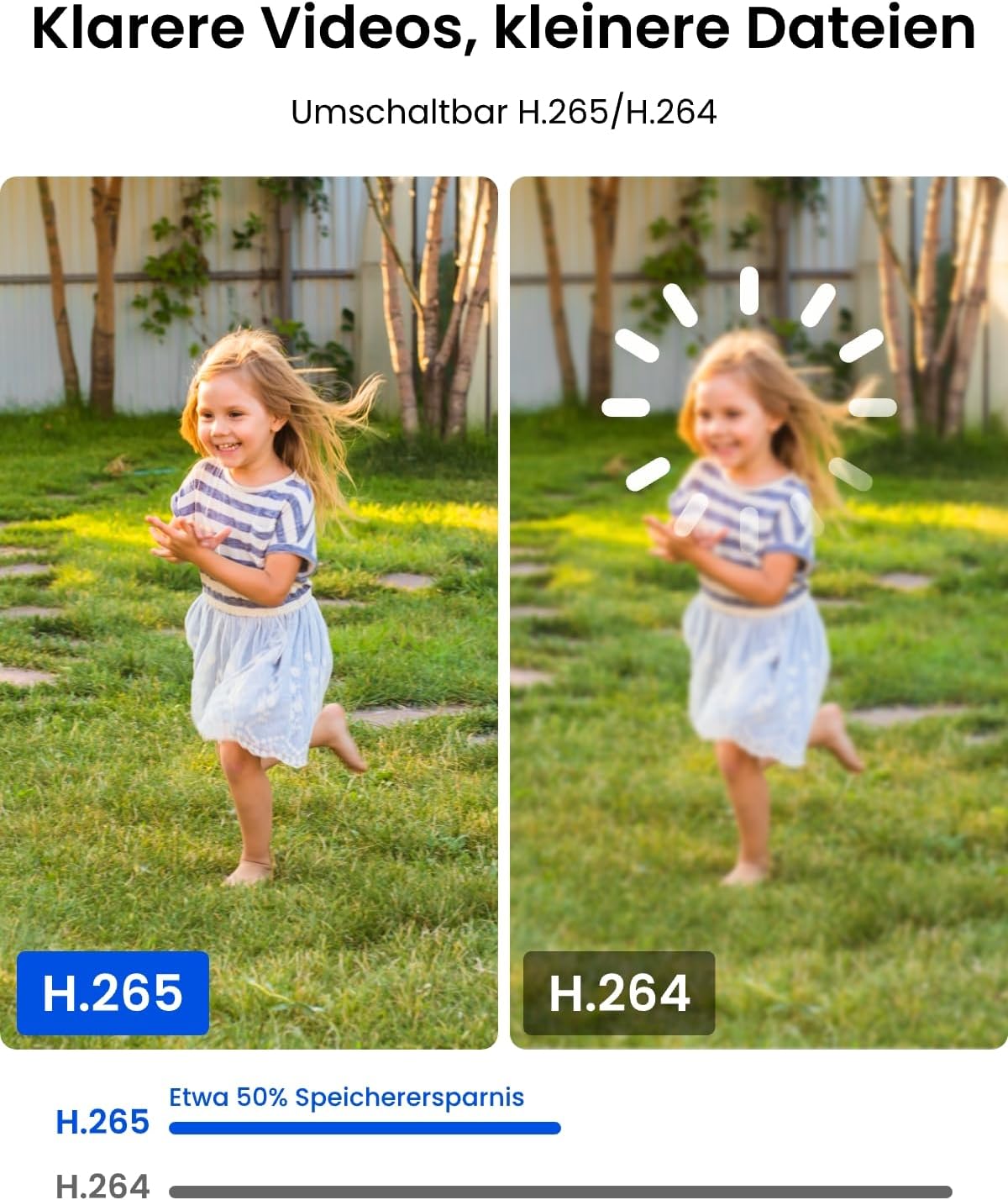 Detalle 2 de Reolink 4K Überwachungskamera Set RLK16-800B8 – 8 x 8MP PoE IP, 16-Kanal NVR mit 4 TB