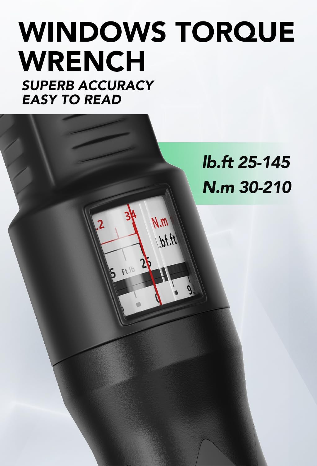 Thumbnail 5 de LLAVETOR Drehmomentschlüssel 1/2" Set (30–210 Nm) – 8-teilig, ± 3% Genauigkeit