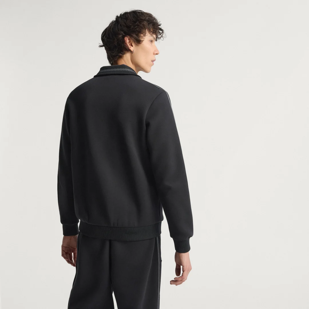Detalle 2 de Sudadera prémium Adidas Negra