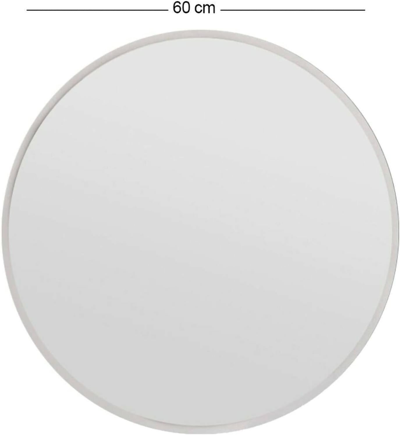 Thumbnail 2 de Dmora Specchio Euterpe – Specchiera a muro 60x60 cm, bianco
