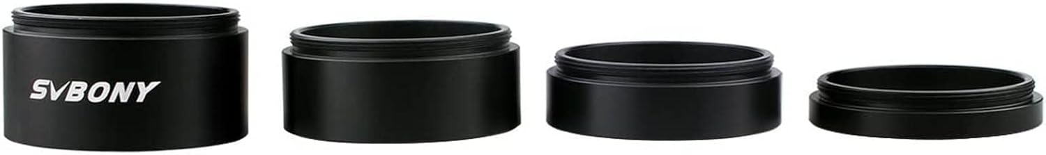 Detalle 2 de Svbony M42x0.75 Adattatore per Tubo di Prolunga 5/10/15/20 mm – Estensione Ottica per Astrofotografia